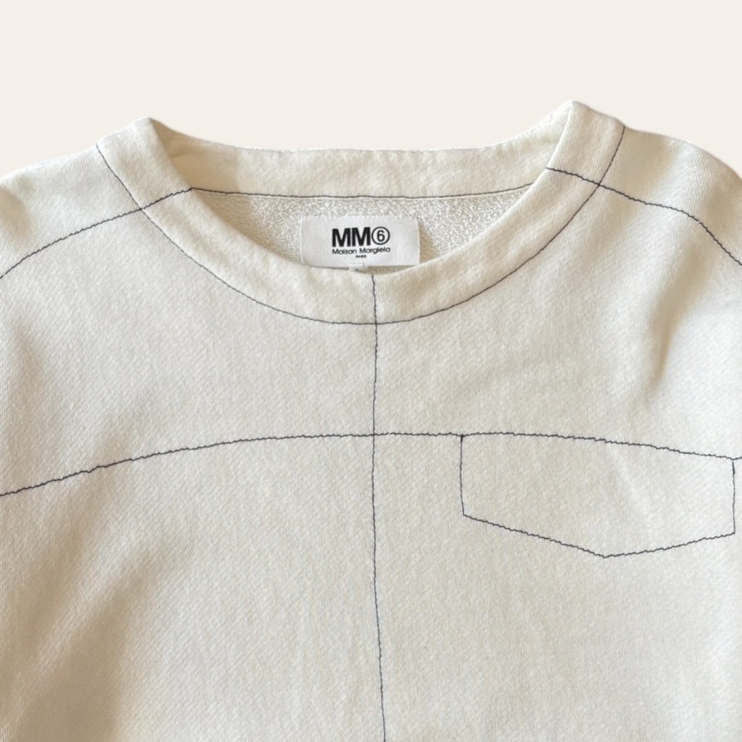 Maison Margiela MM6 Cropped Sweater Size M