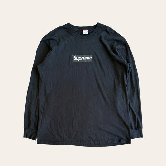 Supreme Box Logo Black LS Size L
