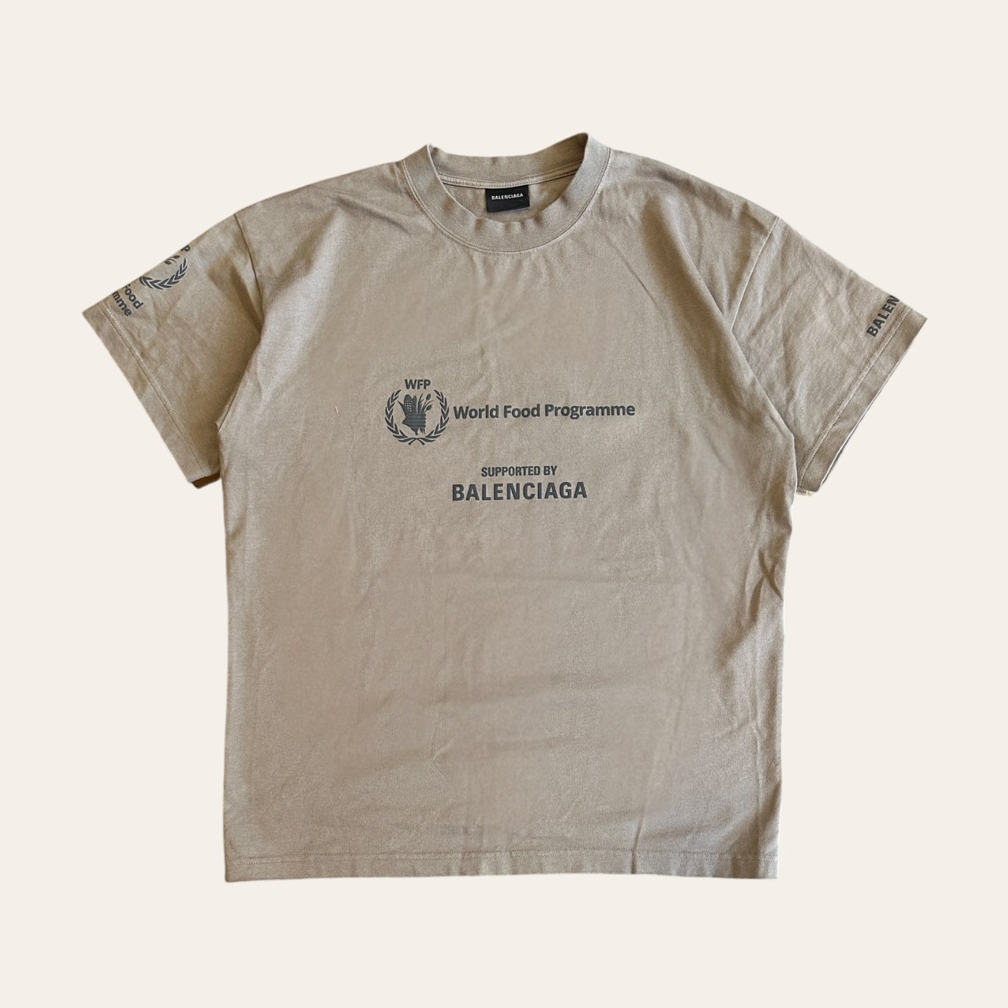 Balenciaga World Food Programme Tee Size M