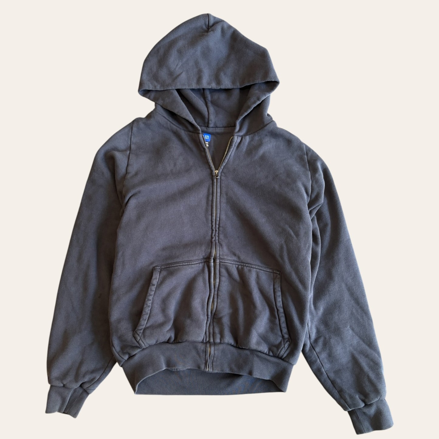 Yzy Gap Zip Hoodie Navy Size M