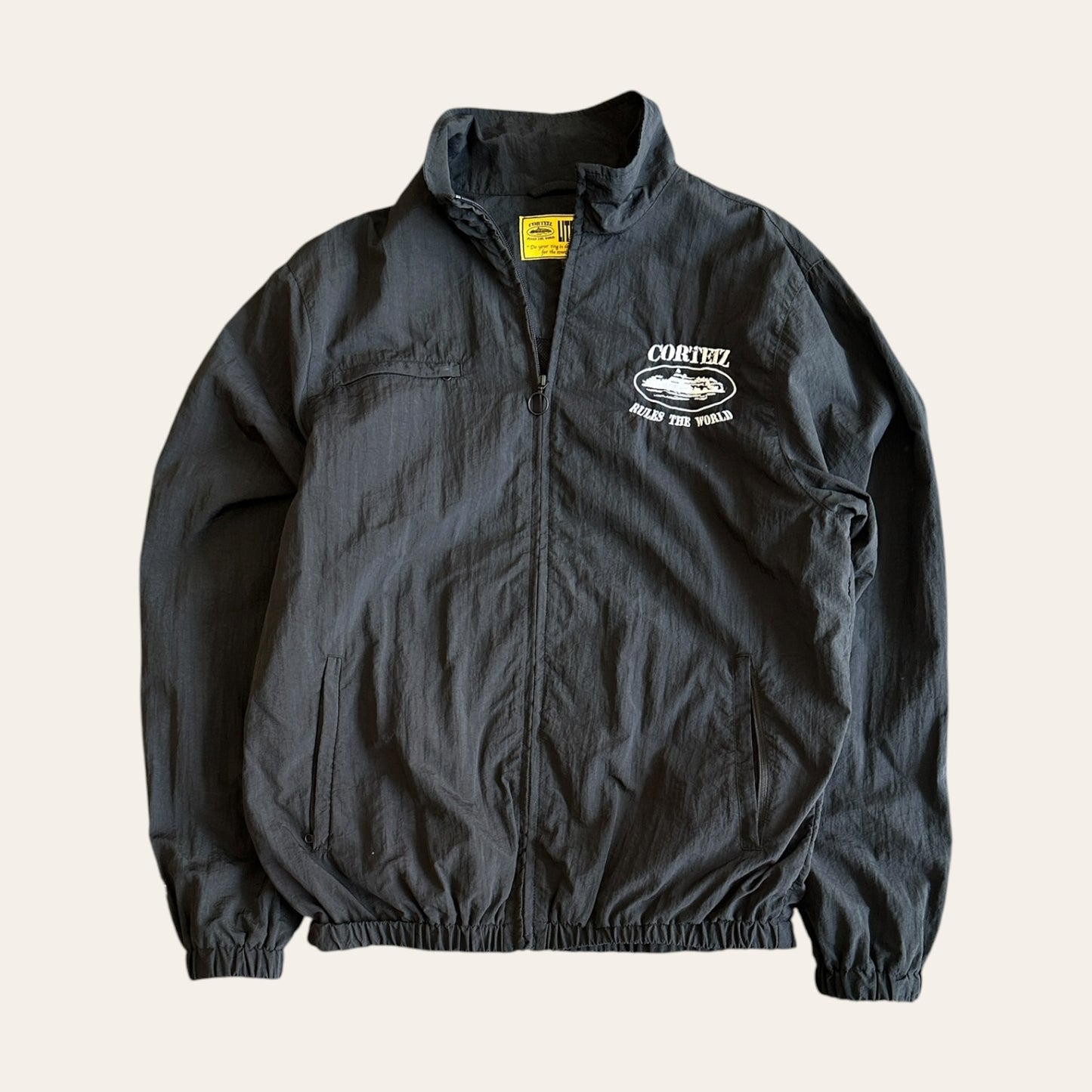Corteiz Track Jacket Black Size L