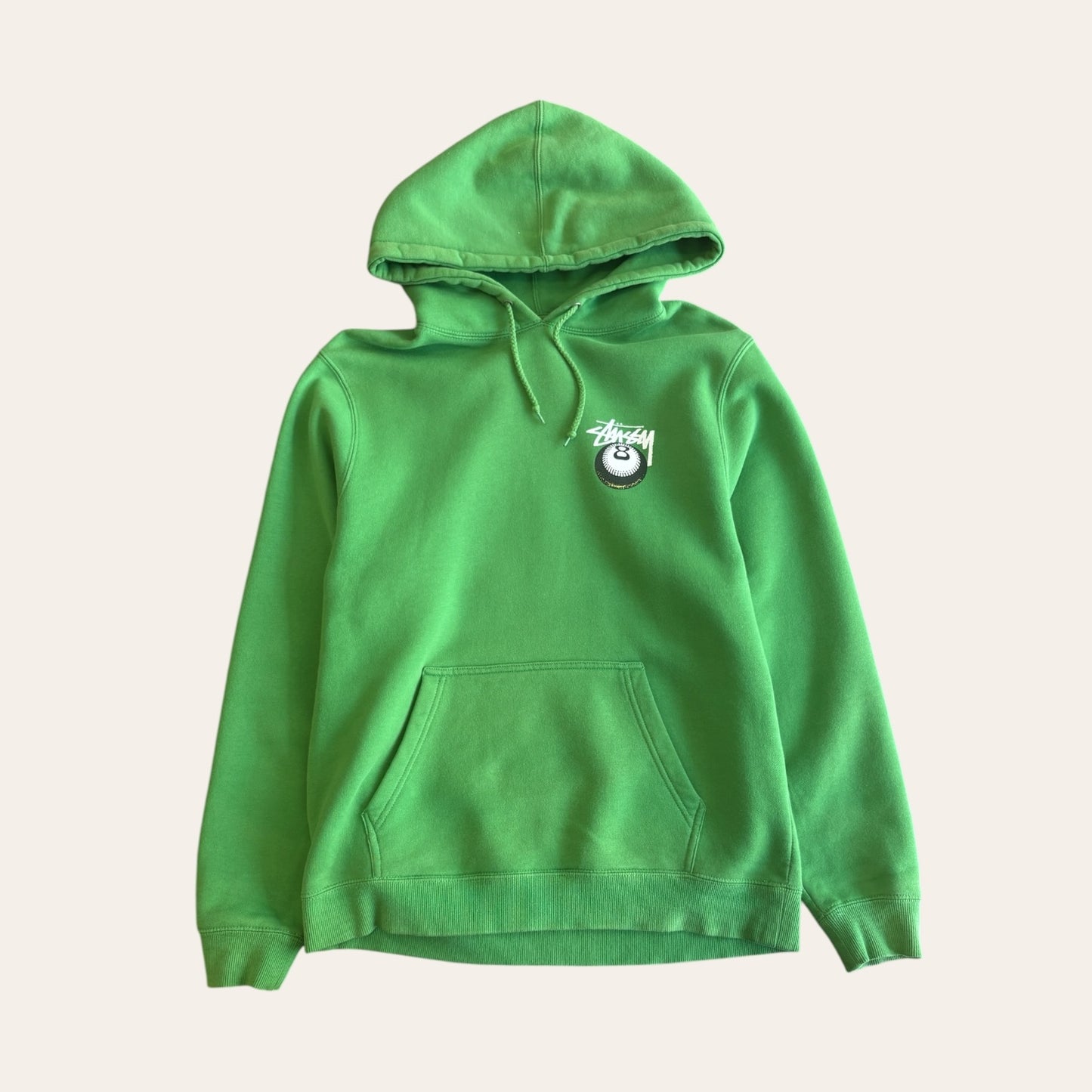 Stussy 8 Ball Hoodie Green Size M