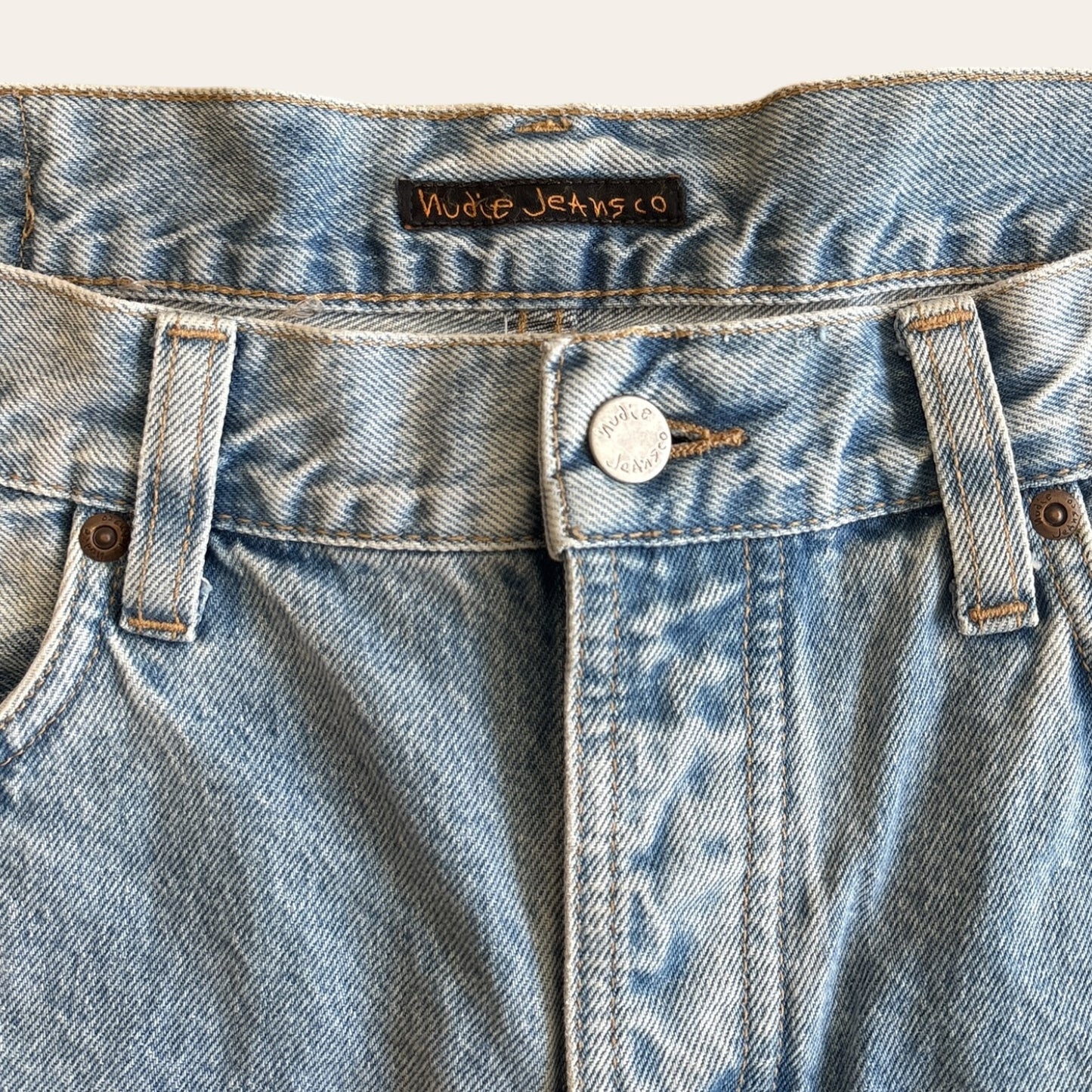 Nudie Shorts Light Wash Size 32