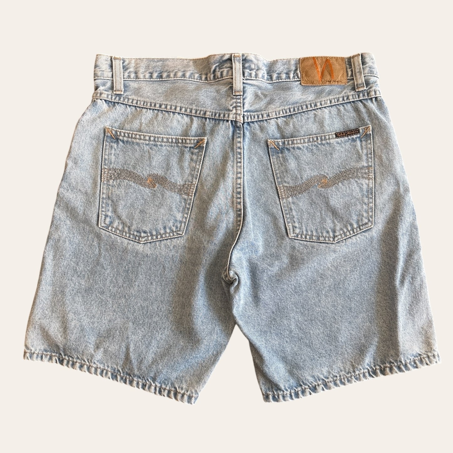 Nudie Shorts Light Wash Size 32