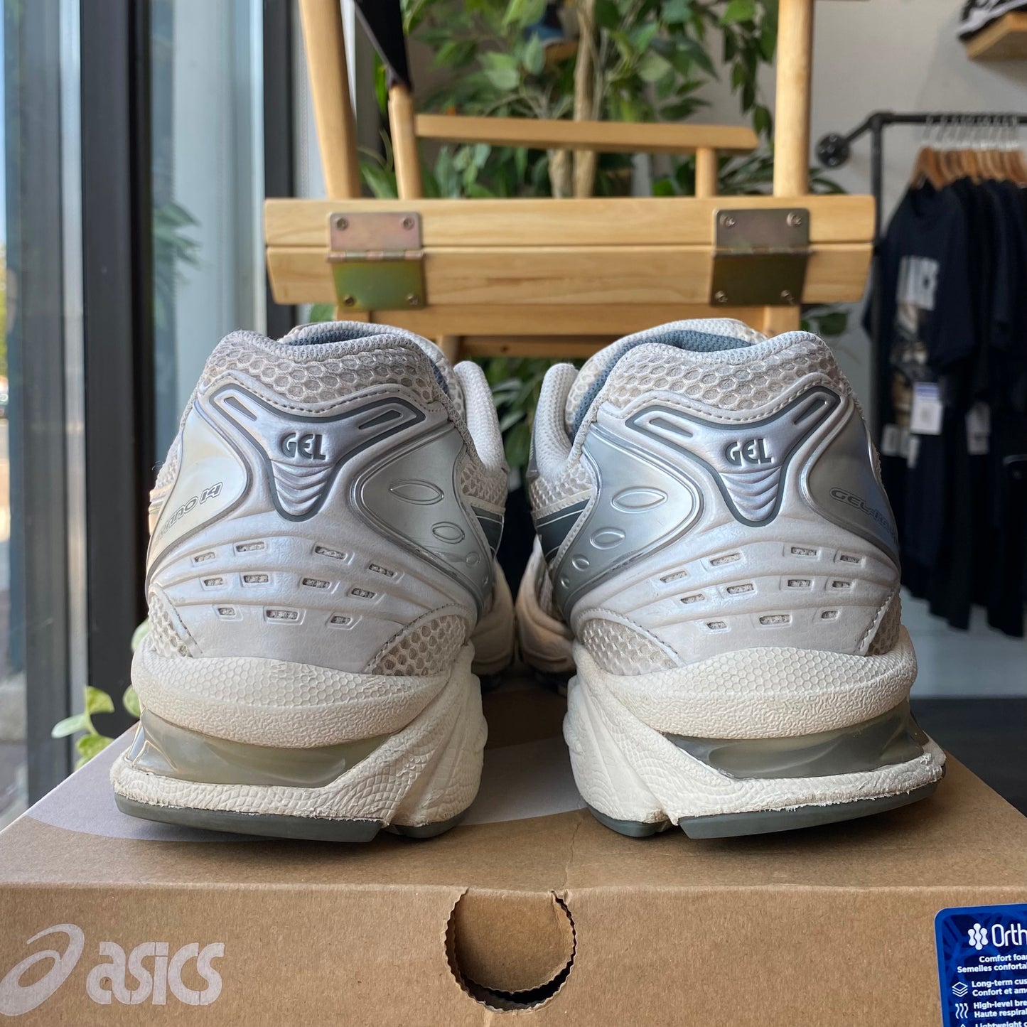 ASICS Gel Kayano 14 Birch Dark Pewter Size 11 Recalled Shop