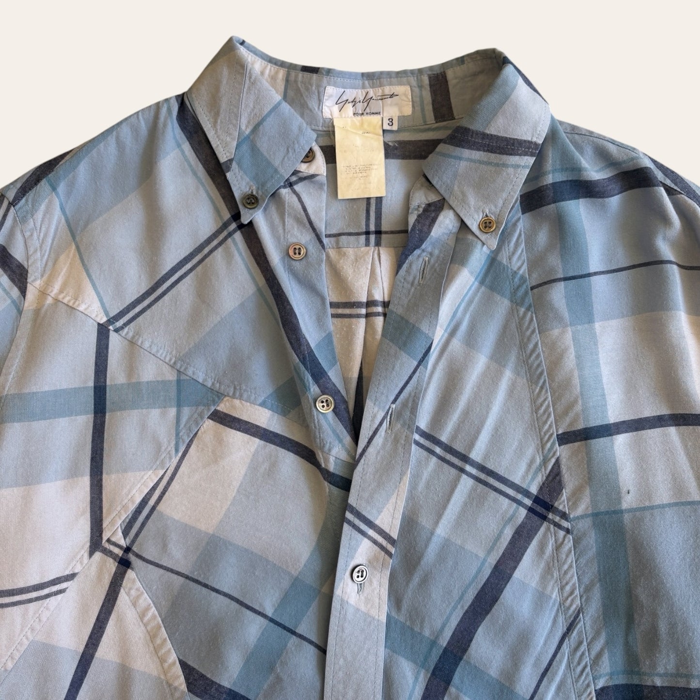 Yohji Yamamoto Pour Homme Shirt Size 3