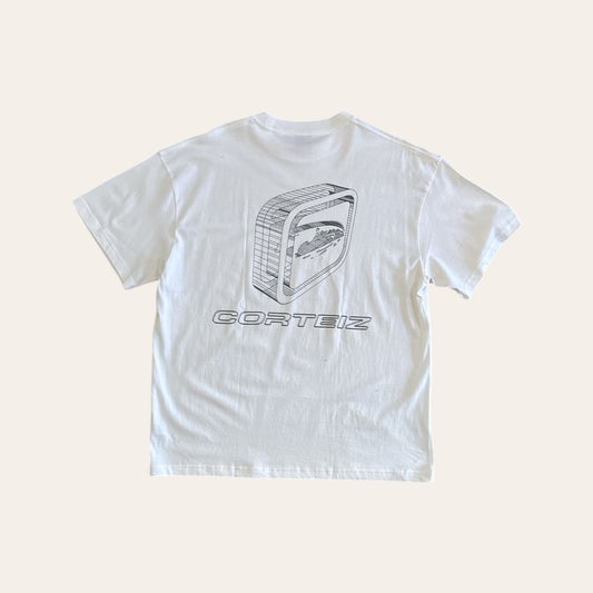 Brand New Corteiz Blueprint Tee White