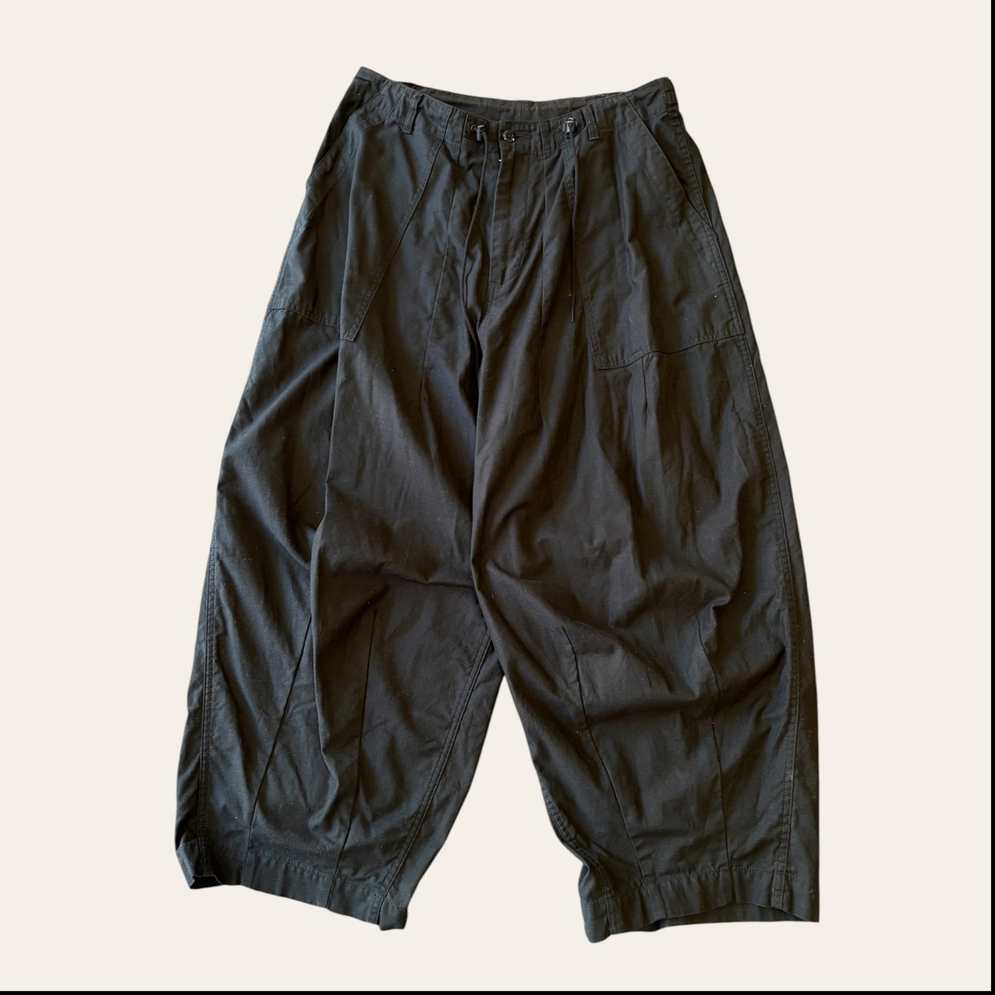 Needles H.D. Fatigue Cotton Pant Black