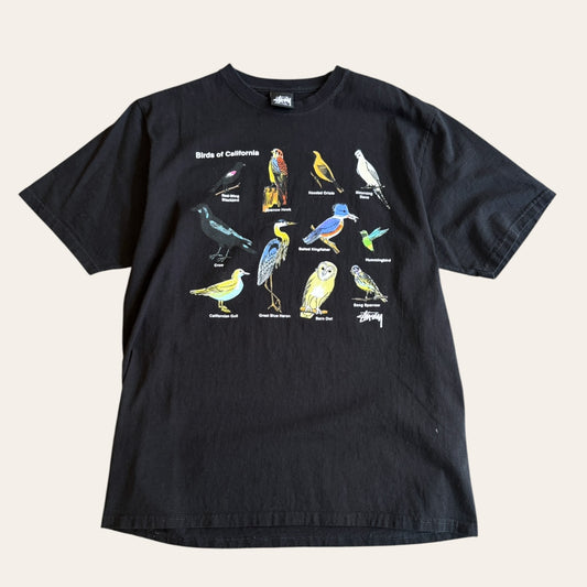 Stussy Birds Of California Tee Size M