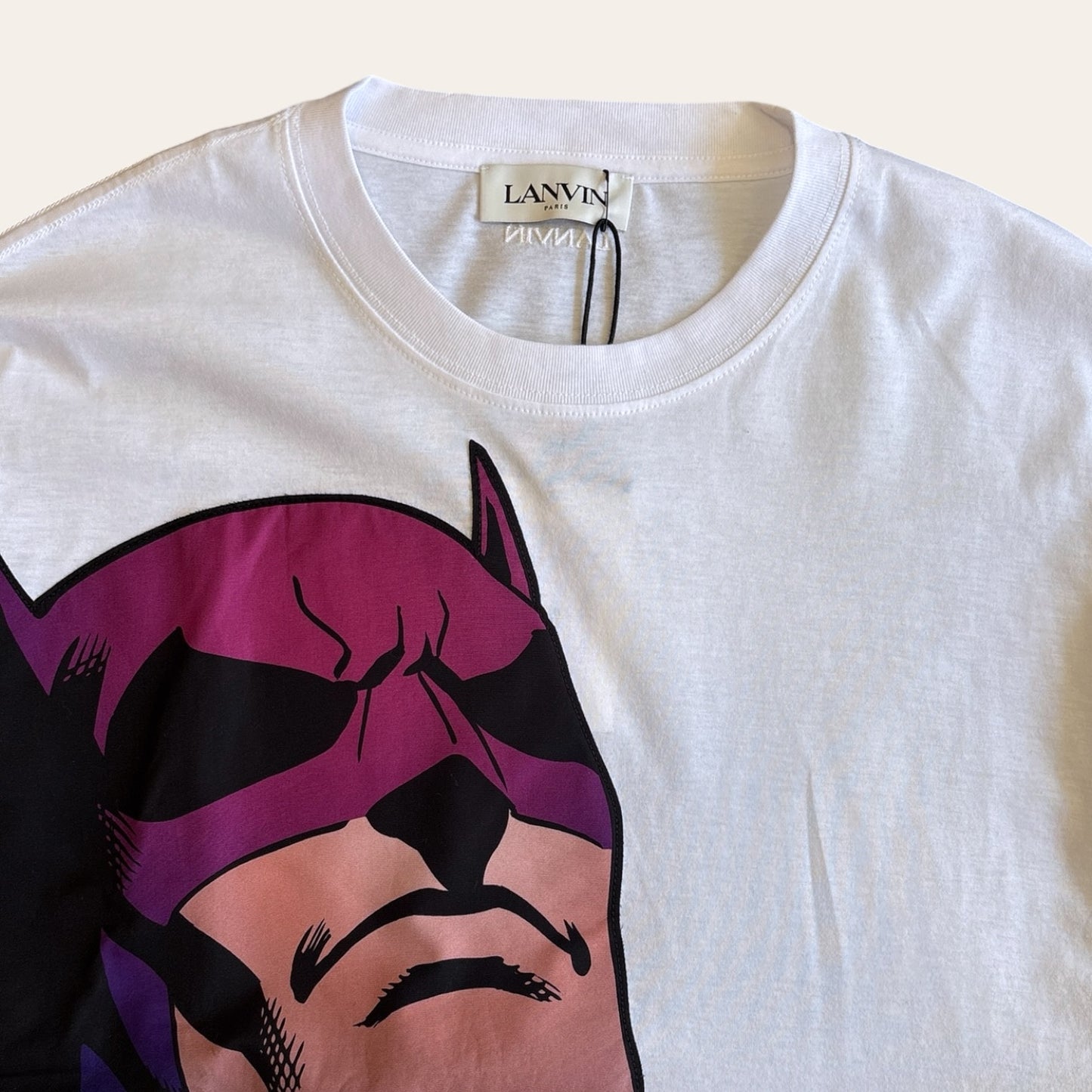 Lanvin Paris Batman Tee White Size S