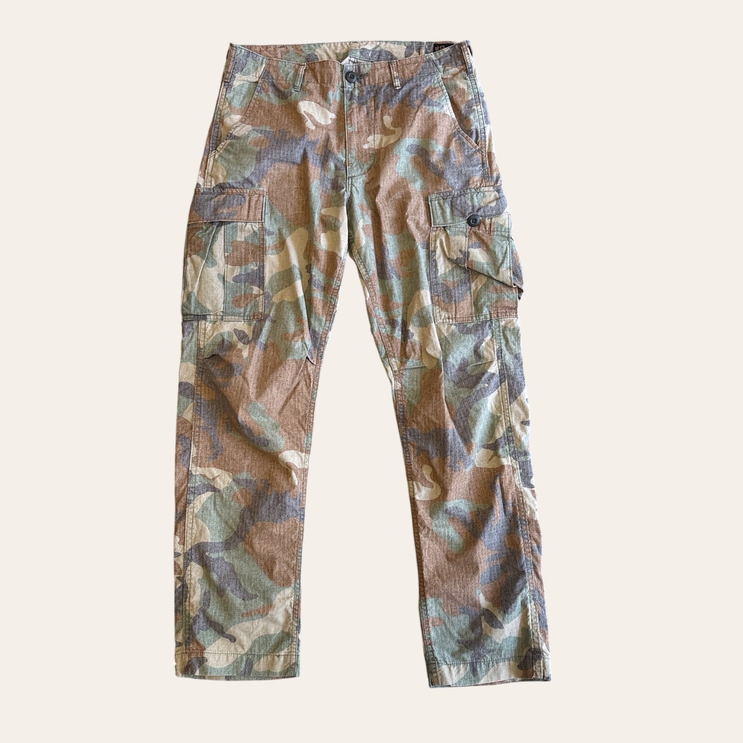Orslow Camo Cargo Pants Size S