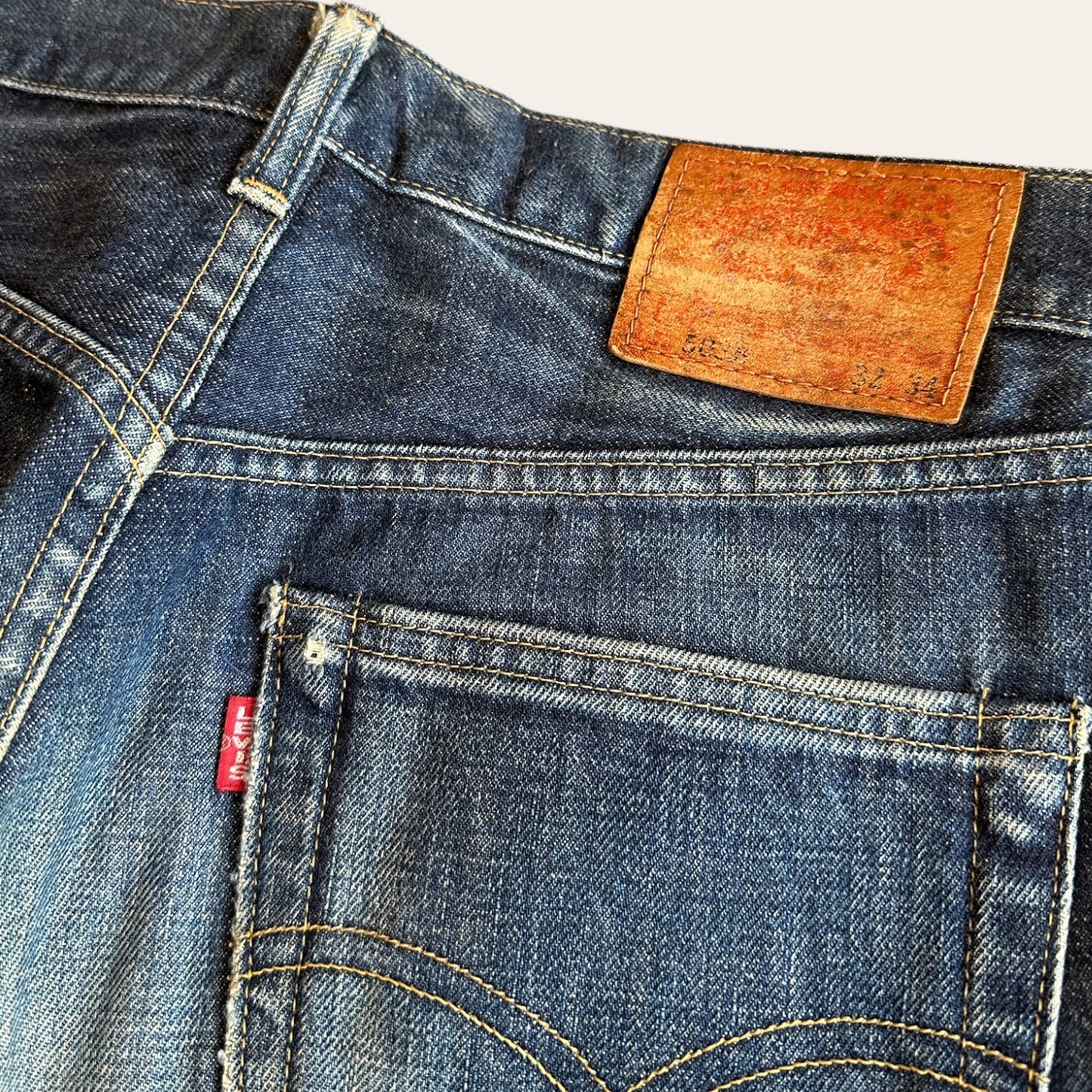 Vintage Big E Levis 503B Selvedge Jeans Size 32x30