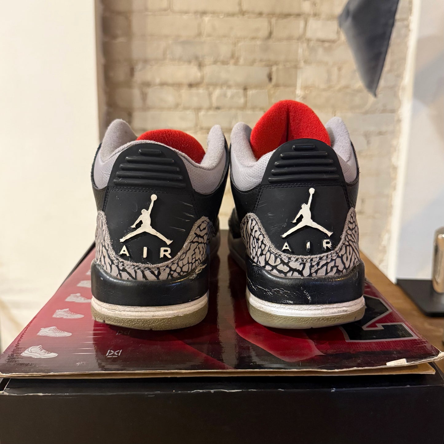 Jordan 3 "Black Cement" (2008) Size 10.5