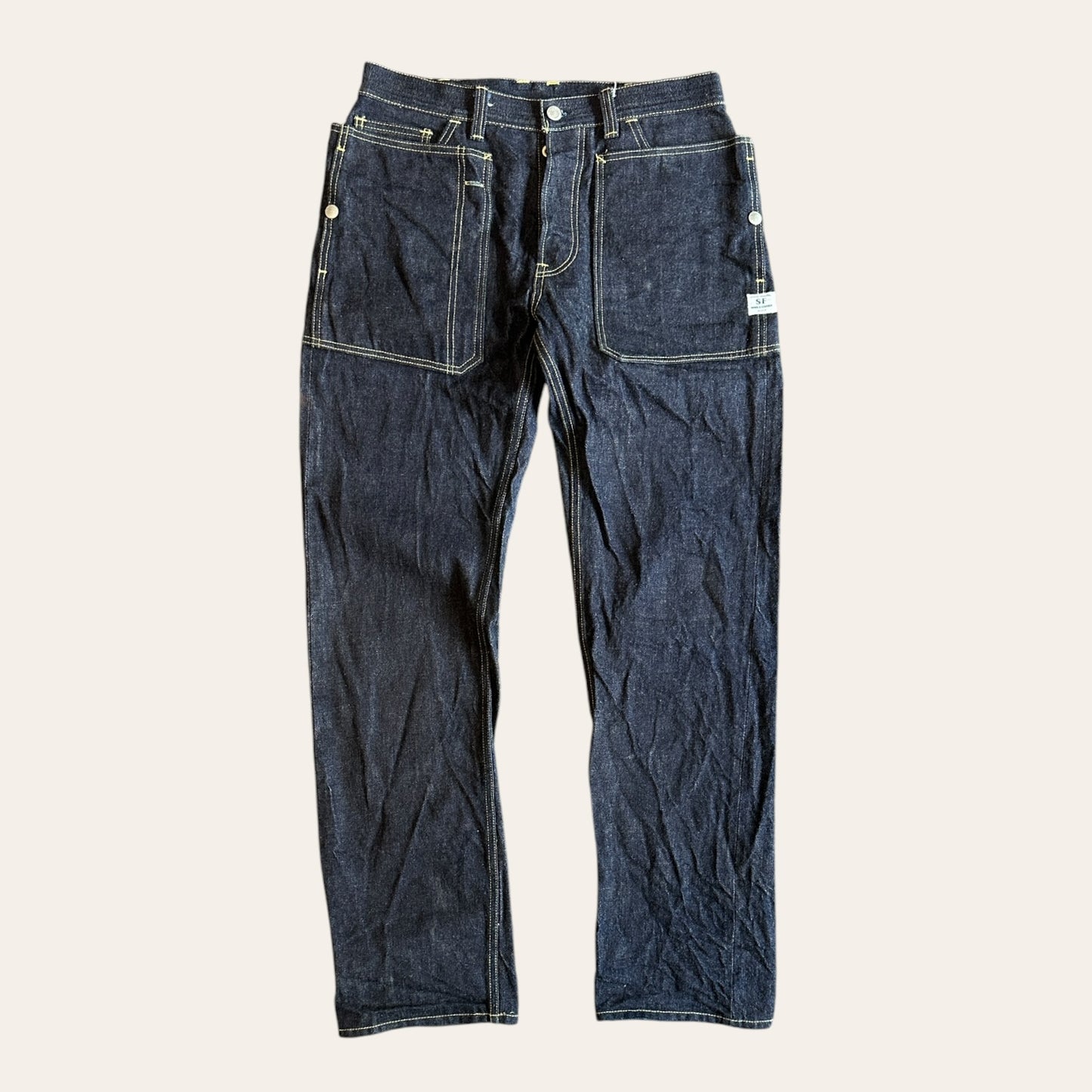 Sassafras Selvedge Painter Jeans Size M