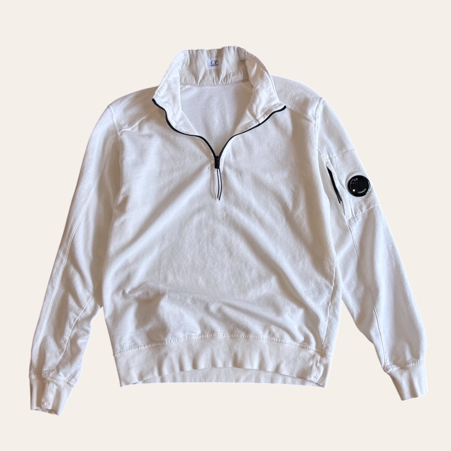 CP Company Quarter Zip Size M