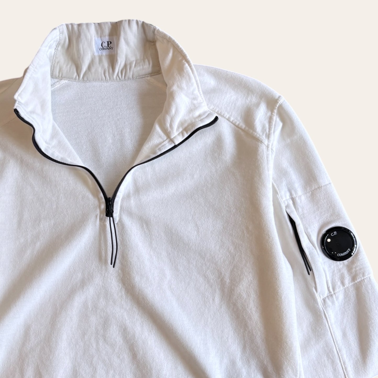 CP Company Quarter Zip Size M