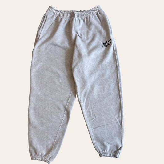 Stussy x Nike Sweatpants Grey Size M