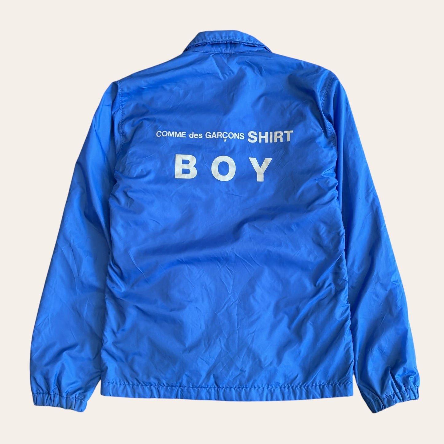 CDG Shirt Boy Coach Jacket Size S