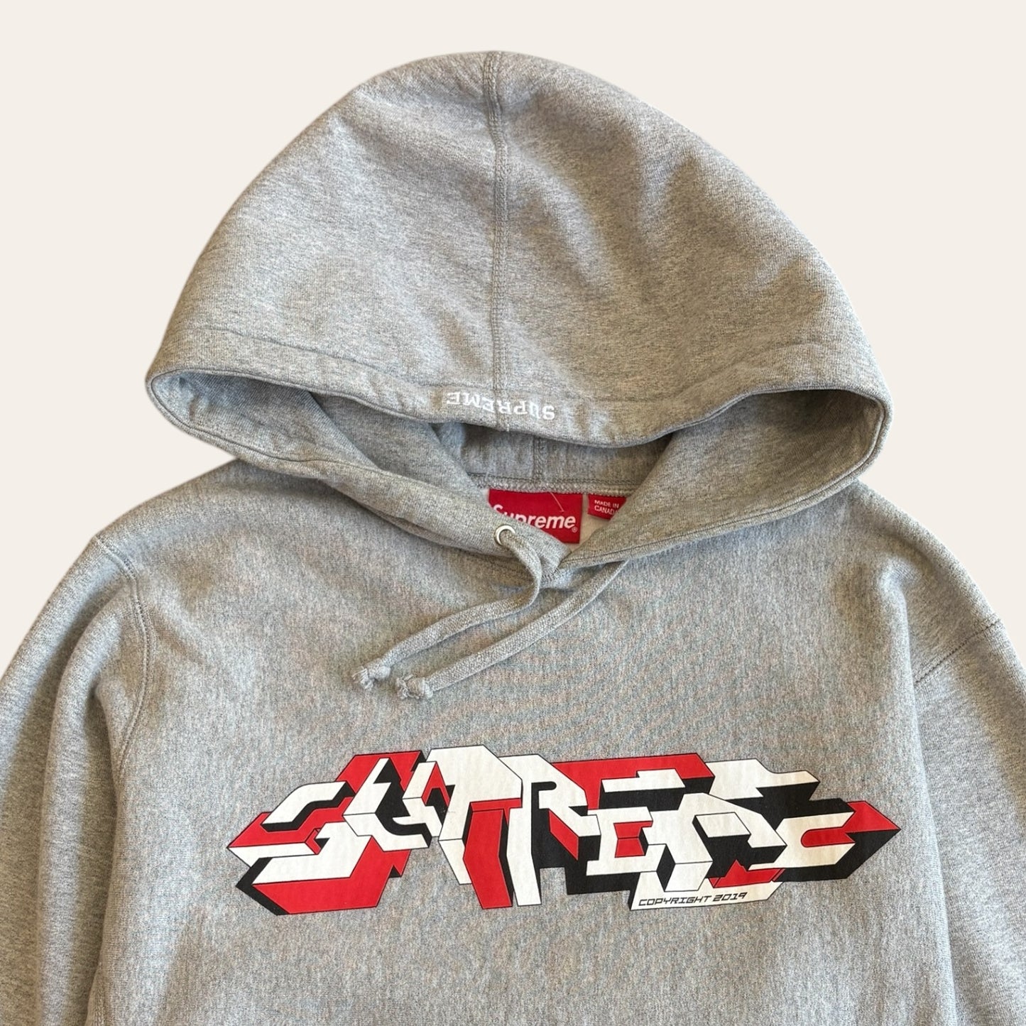 Supreme Delta Logo Hoodie Size M