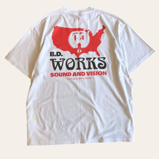 Brain Dead BD Vorks Tee Size XL
