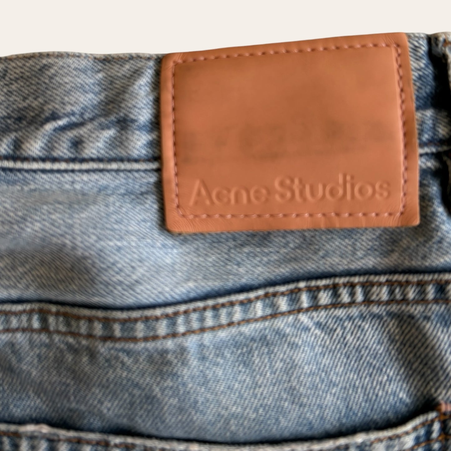 Acne Studios Loose Fit Jeans Size 31x30