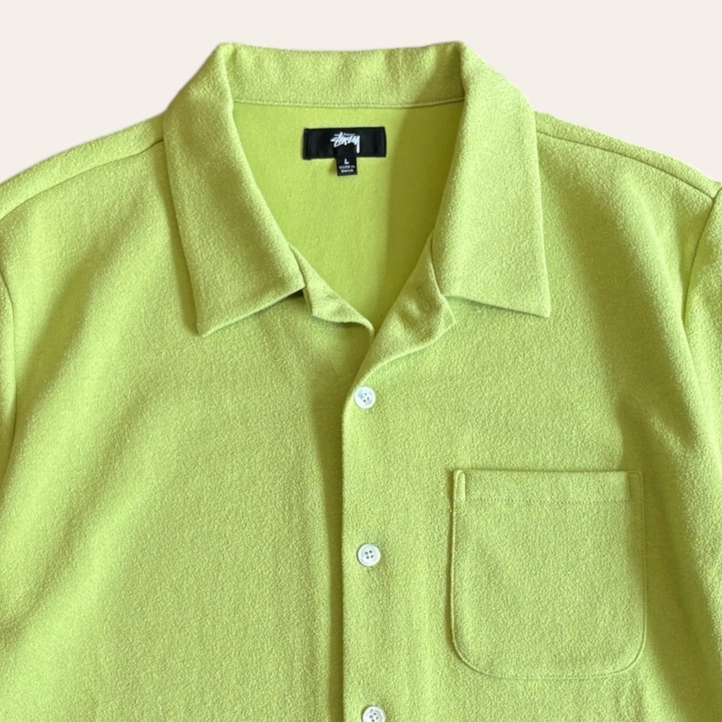 Stussy Terry Shirt Size L