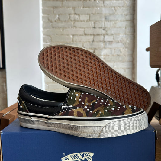 Vans Classic Slip On 98 "Pearlized Camo" Size 10.5