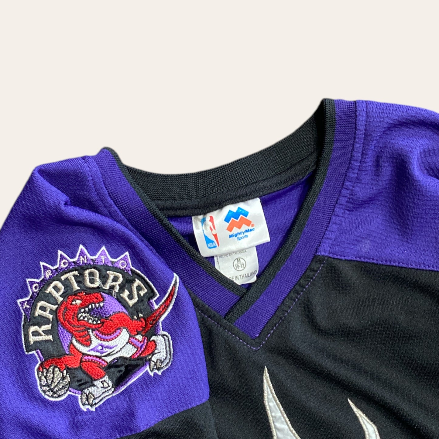 90's Raptors Long Sleeve Jersey Size Youth M