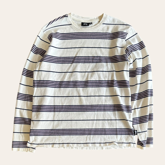 Stussy Striped Long Sleeve Size M