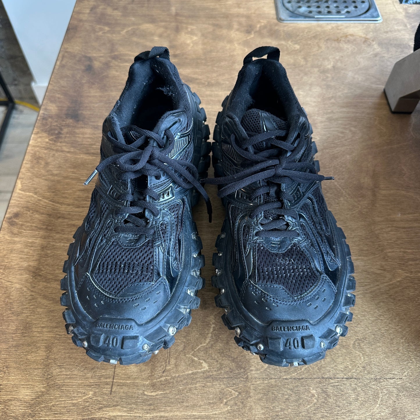 Balenciaga Defender Sneaker "Black" Size 40