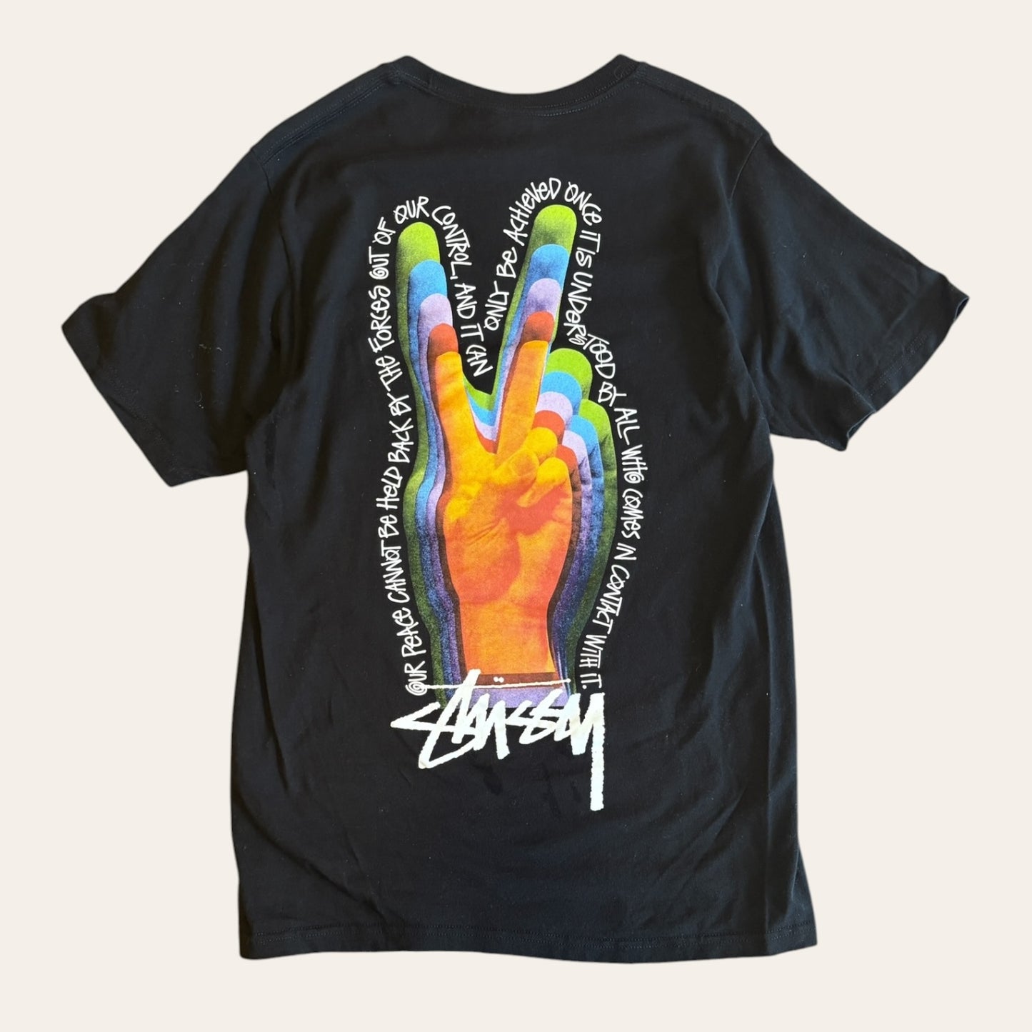 Stussy Peace Tee Size S