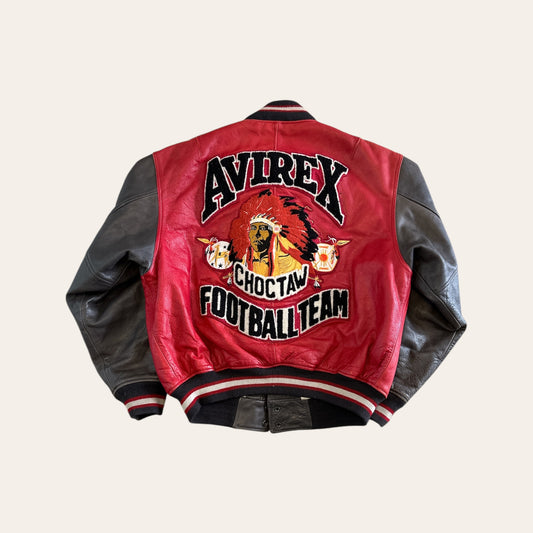 Vintage Avirex Leather Jacket Size L