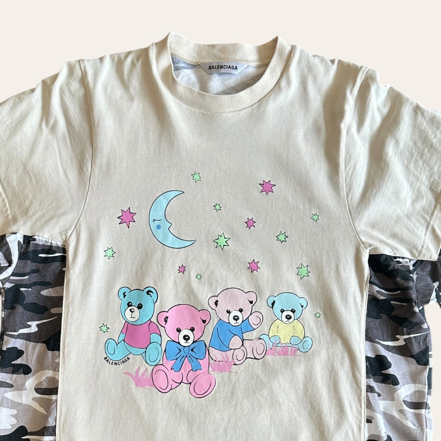 Balenciaga Teddy Layered Tee Size S