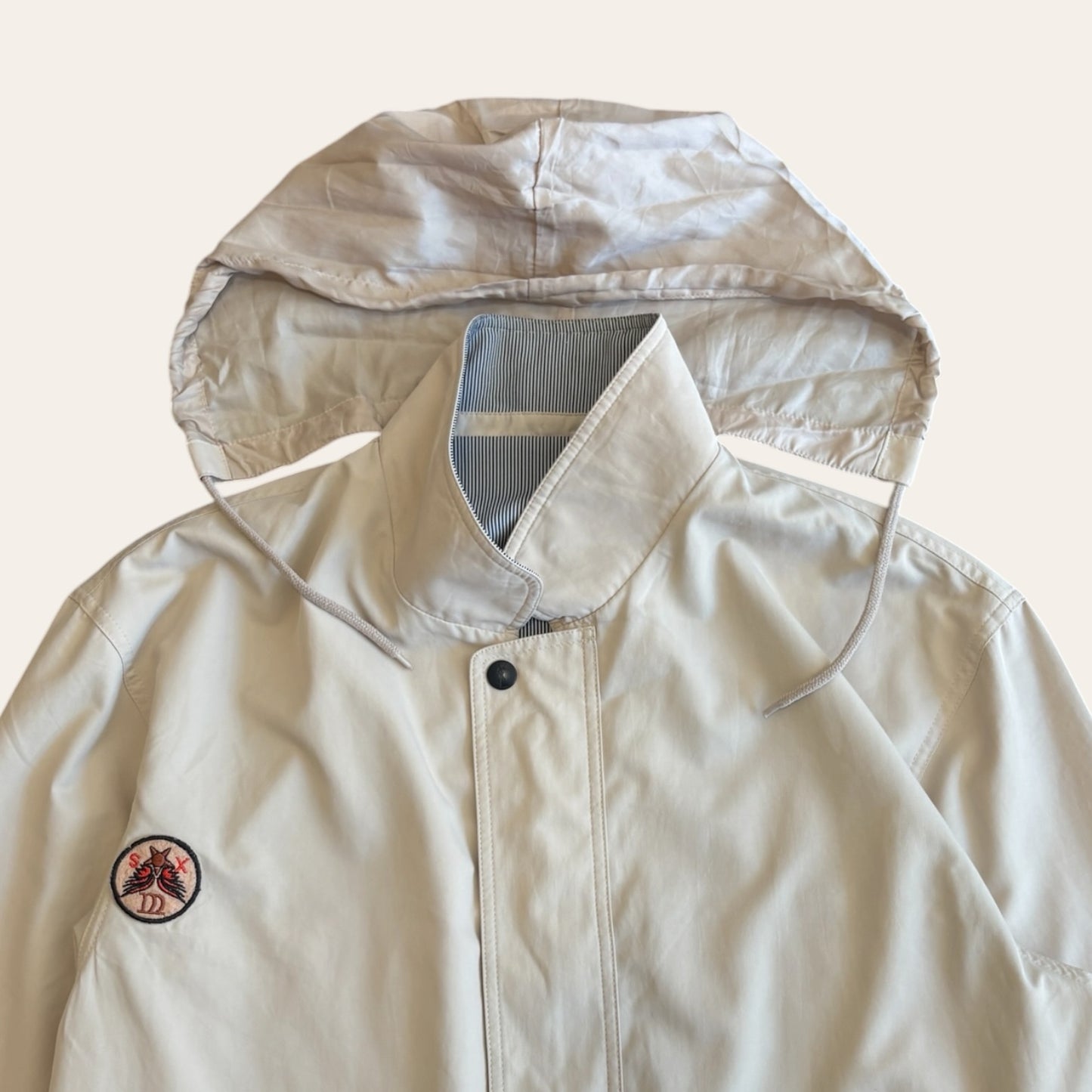 YSL Homme Raincoat Beige Size XL