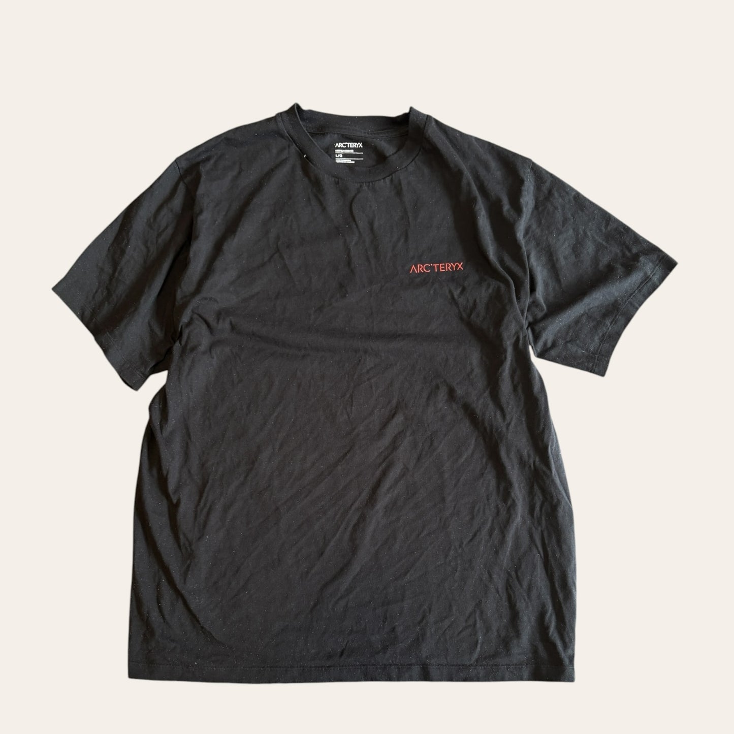 Arcteryx Tee Black/Red Size L