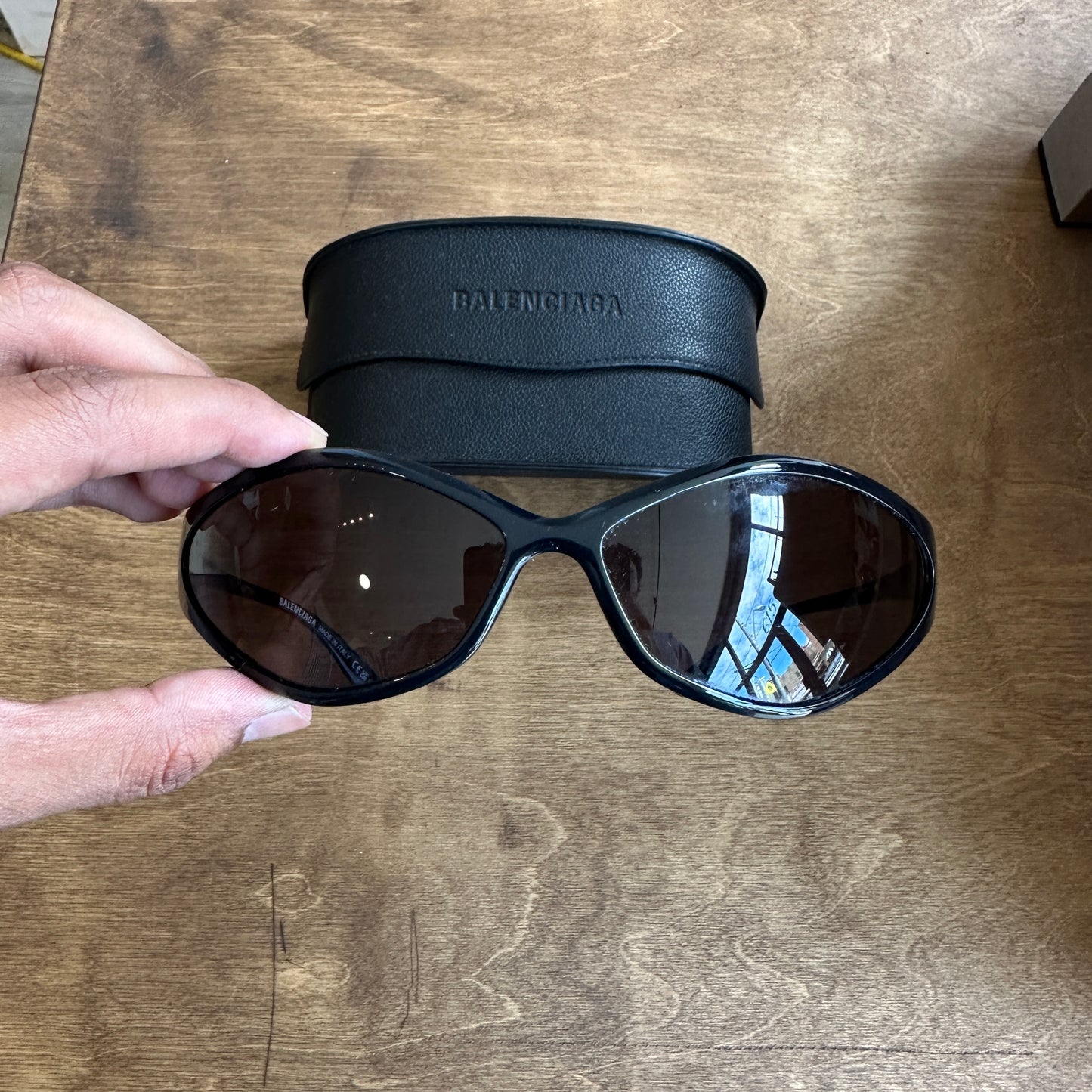 Balenciaga BB0285S Wrap Sunglasses