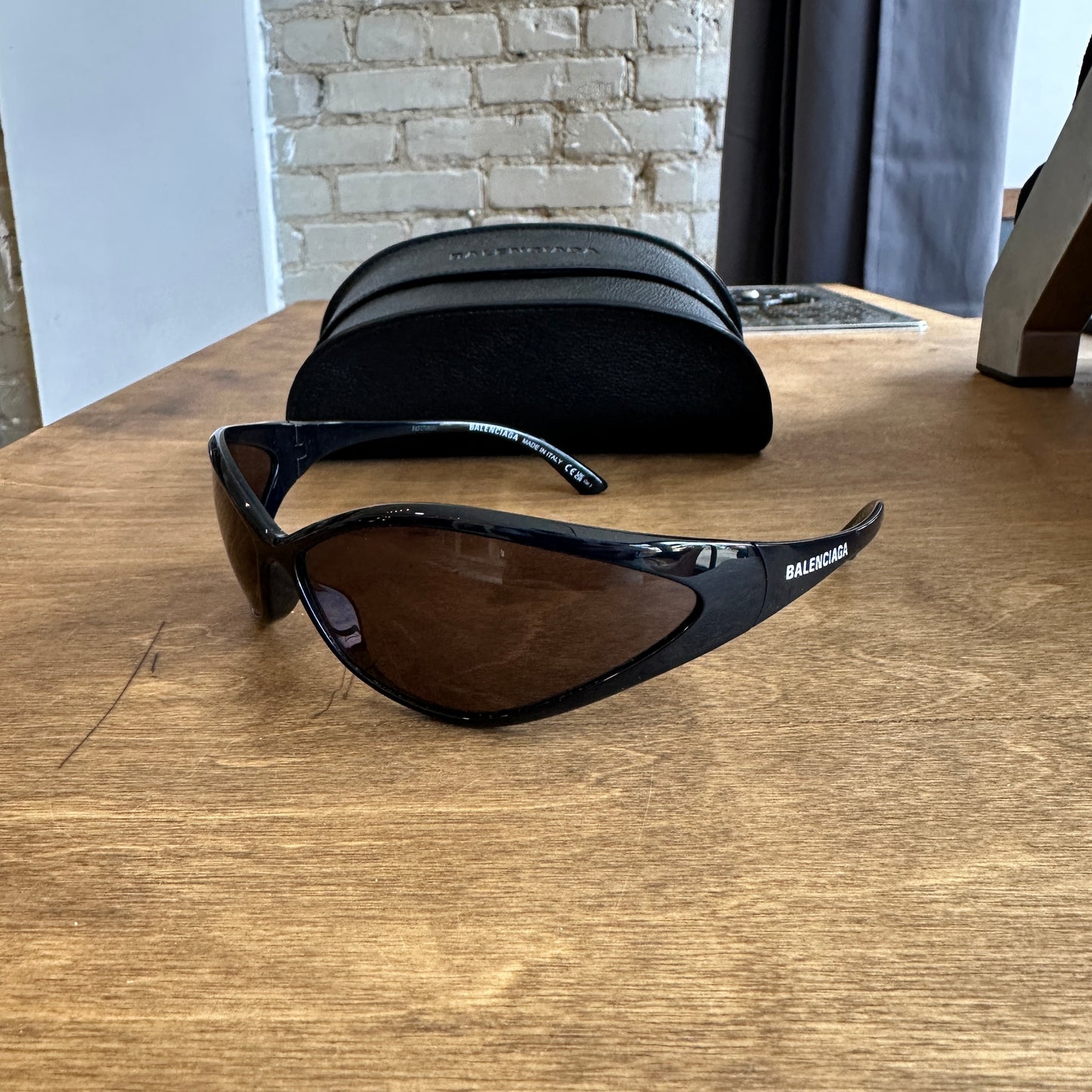 Balenciaga BB0285S Wrap Sunglasses