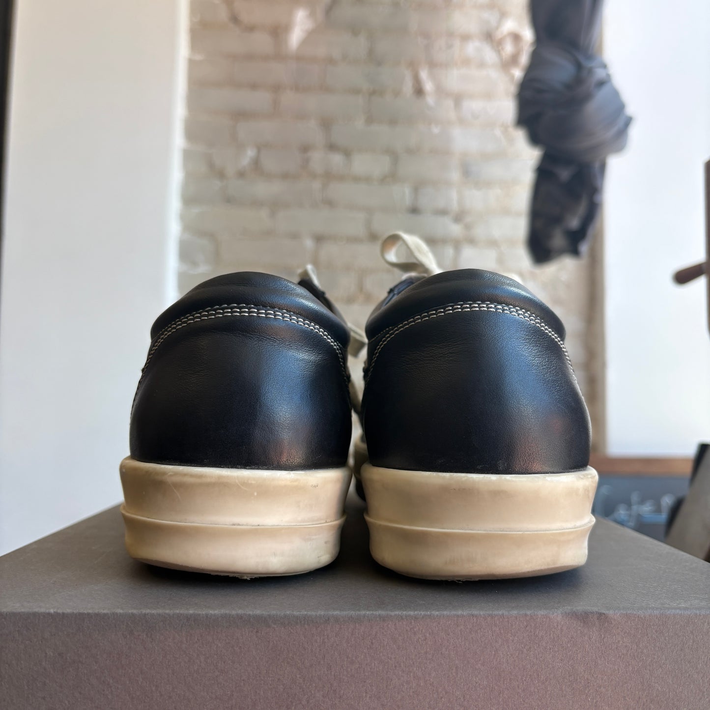 Rick Owens Vintage Sneaks Leather Size 42
