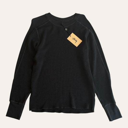 Brand New Stussy Thermal 'Black' Size M