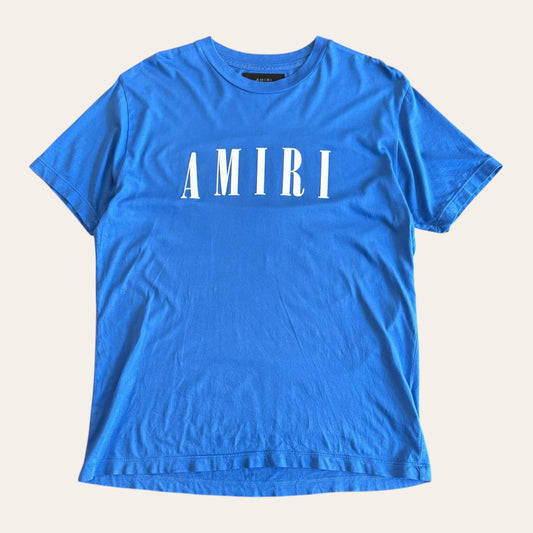 Amiri Logo Shirt Blue Size XS