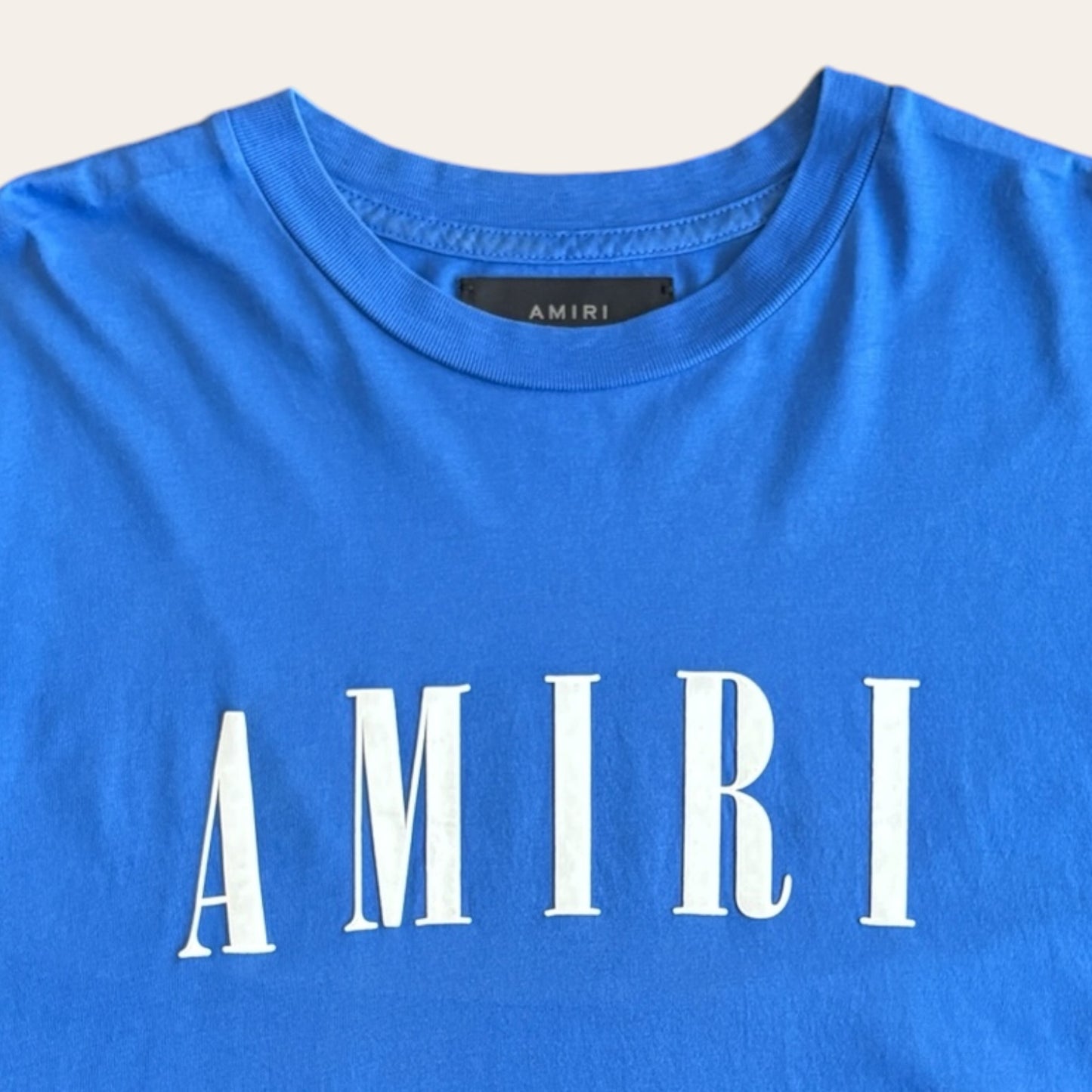 Amiri Logo Shirt Blue Size XS