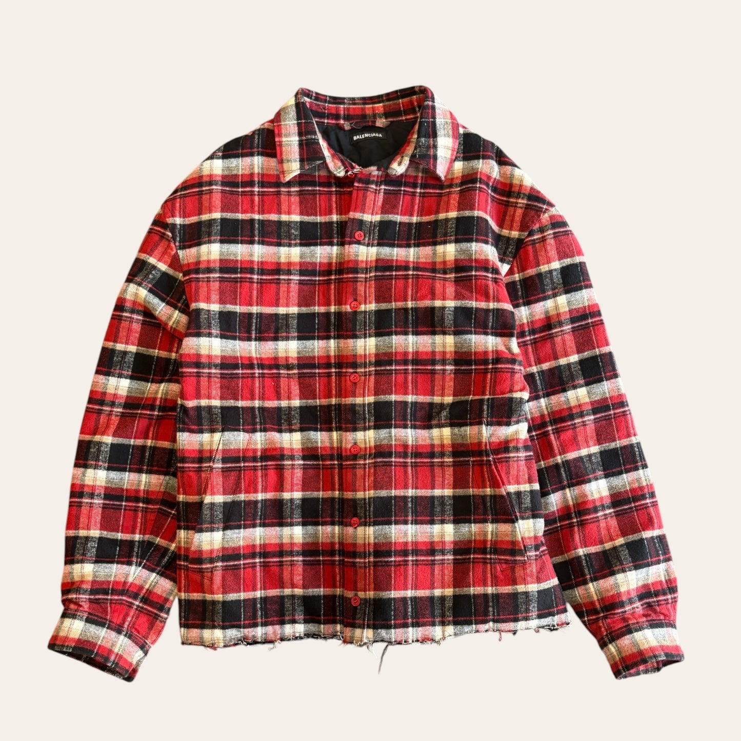 Balenciaga Padded Flannel Size M