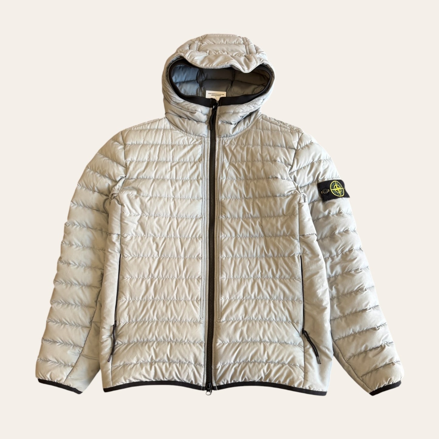 Stone Island Cotton/Nylon Tela Puffer Jacket Size M