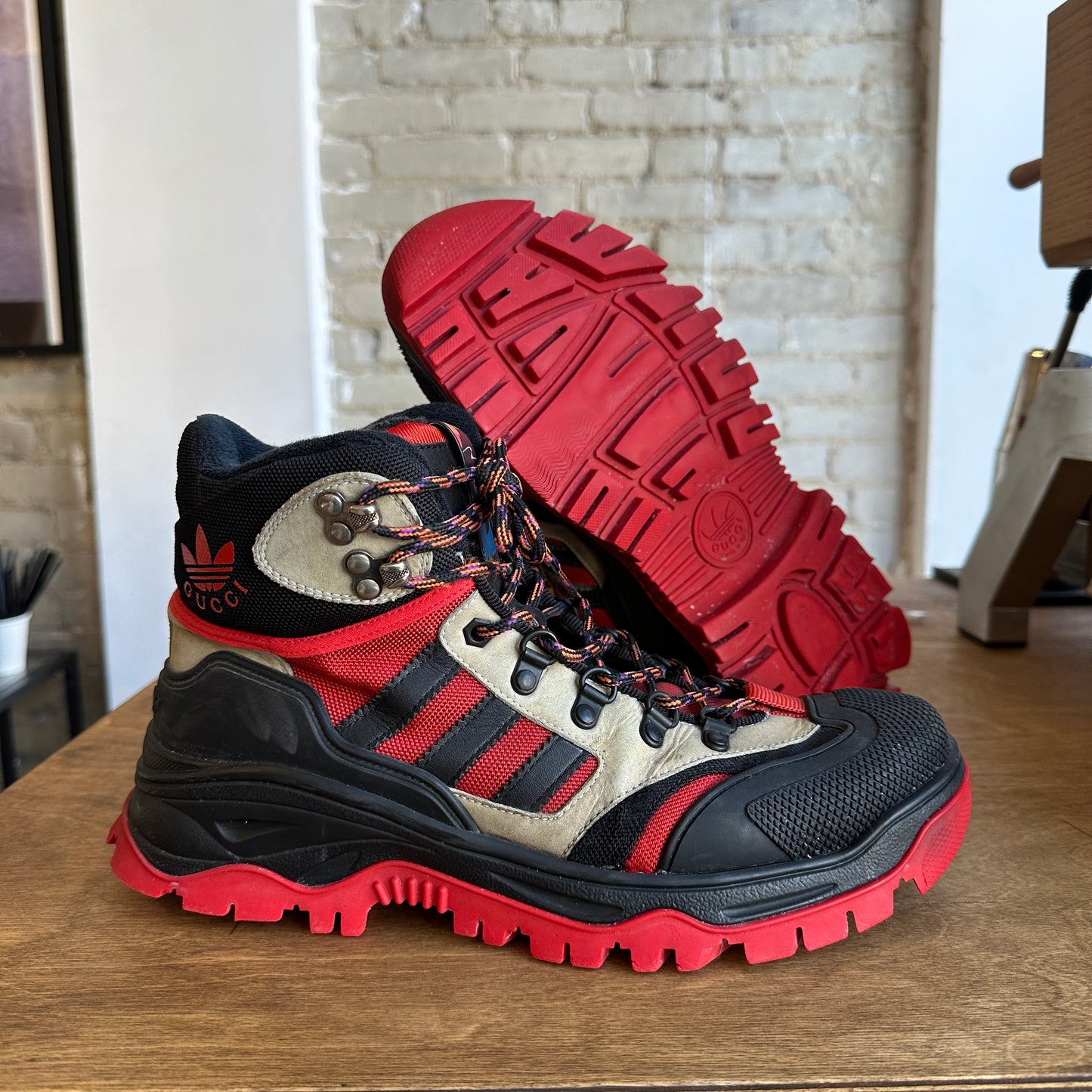 Gucci x Adidas Hiking Boot Size 9.5