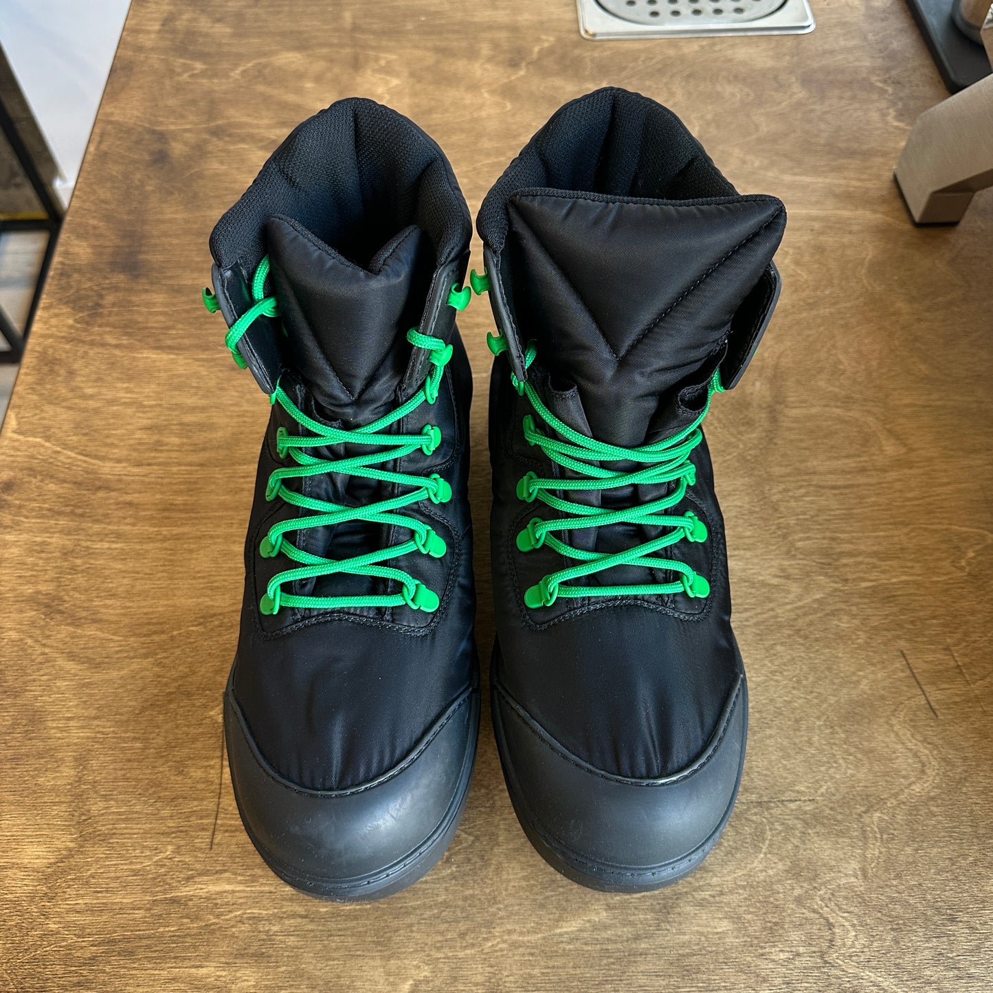 Bottega Veneta Puddle Bomber Hiking Boot Size 41