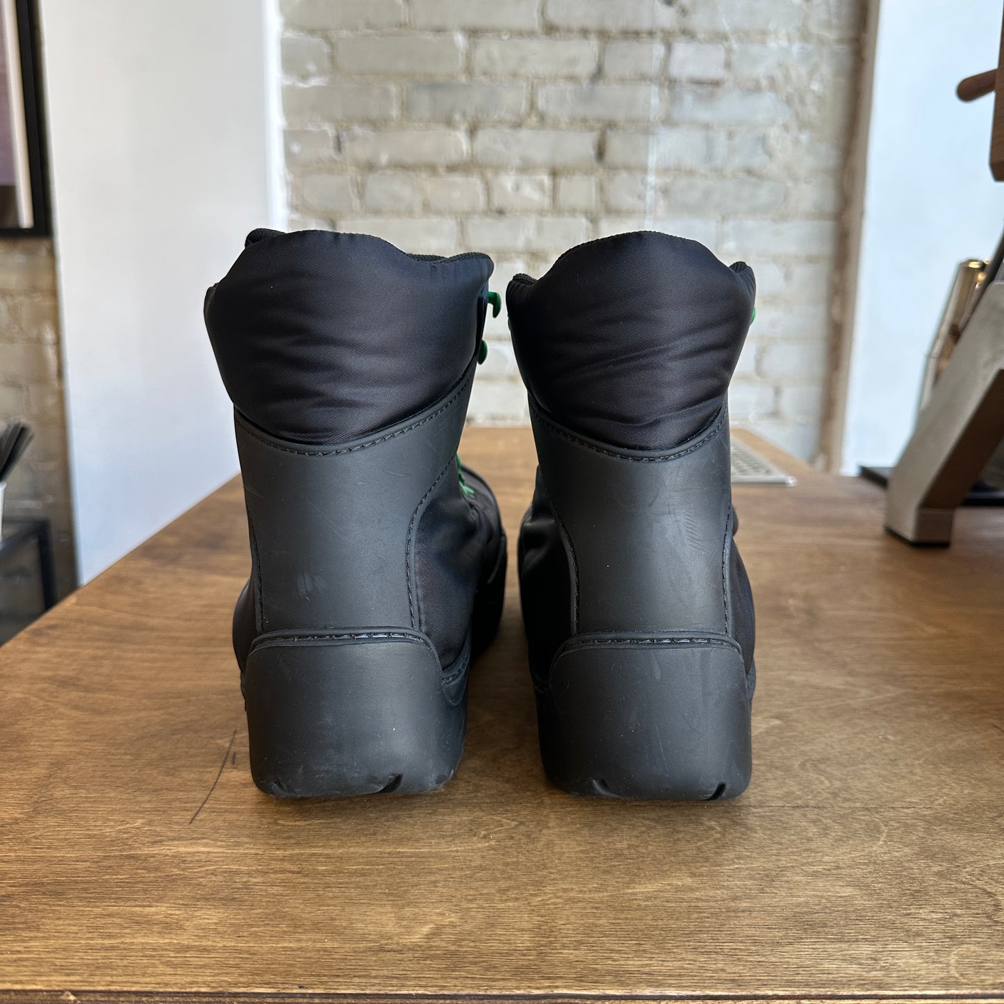 Bottega Veneta Puddle Bomber Hiking Boot Size 41