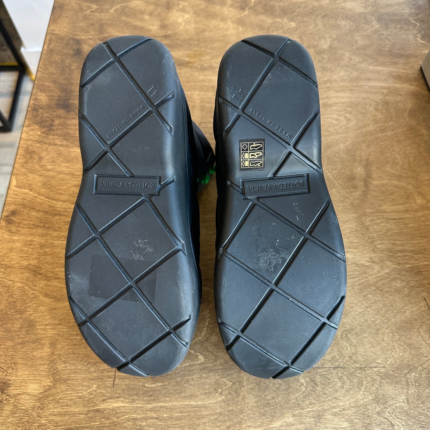 Bottega Veneta Puddle Bomber Hiking Boot Size 41