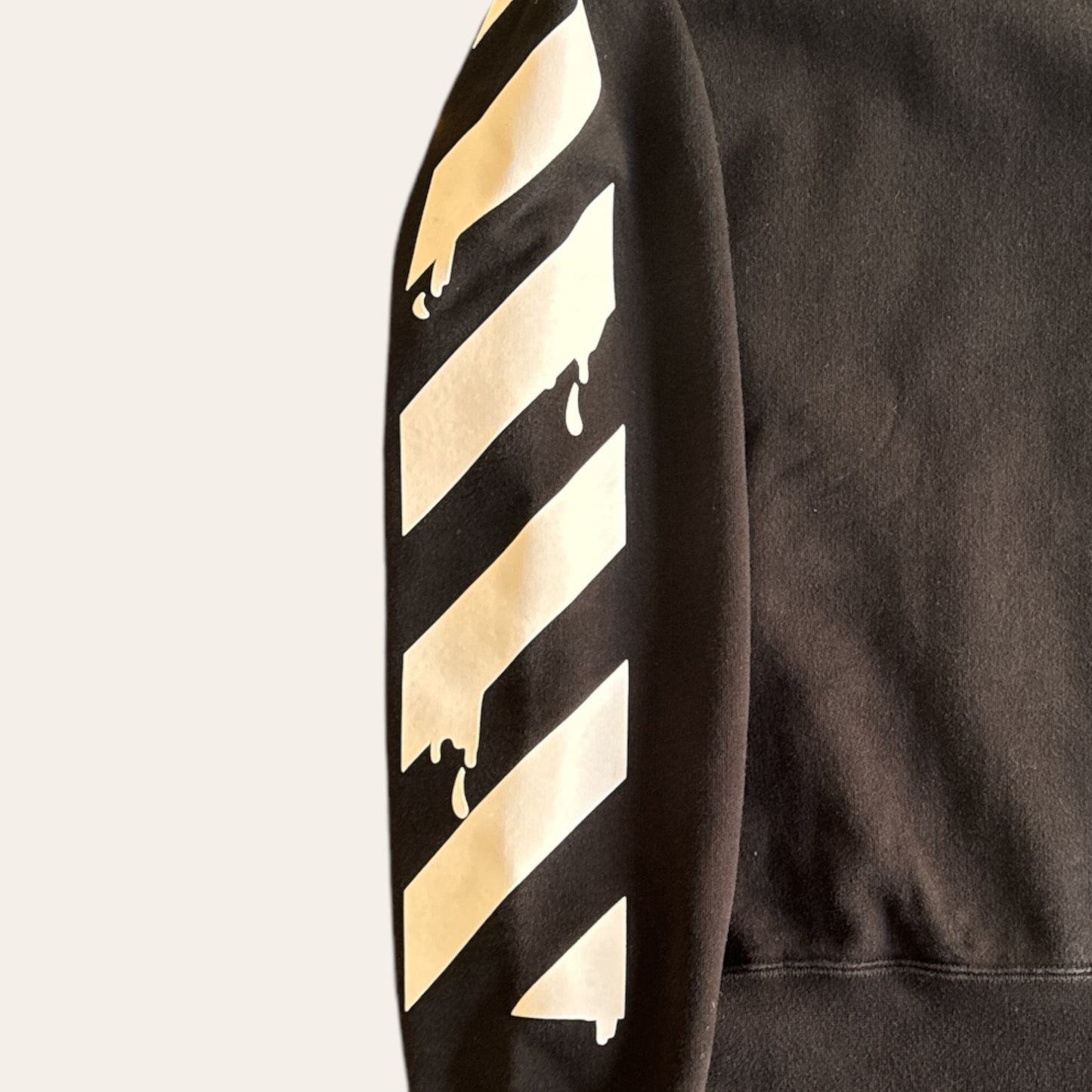 Off White Sweater Black Size S