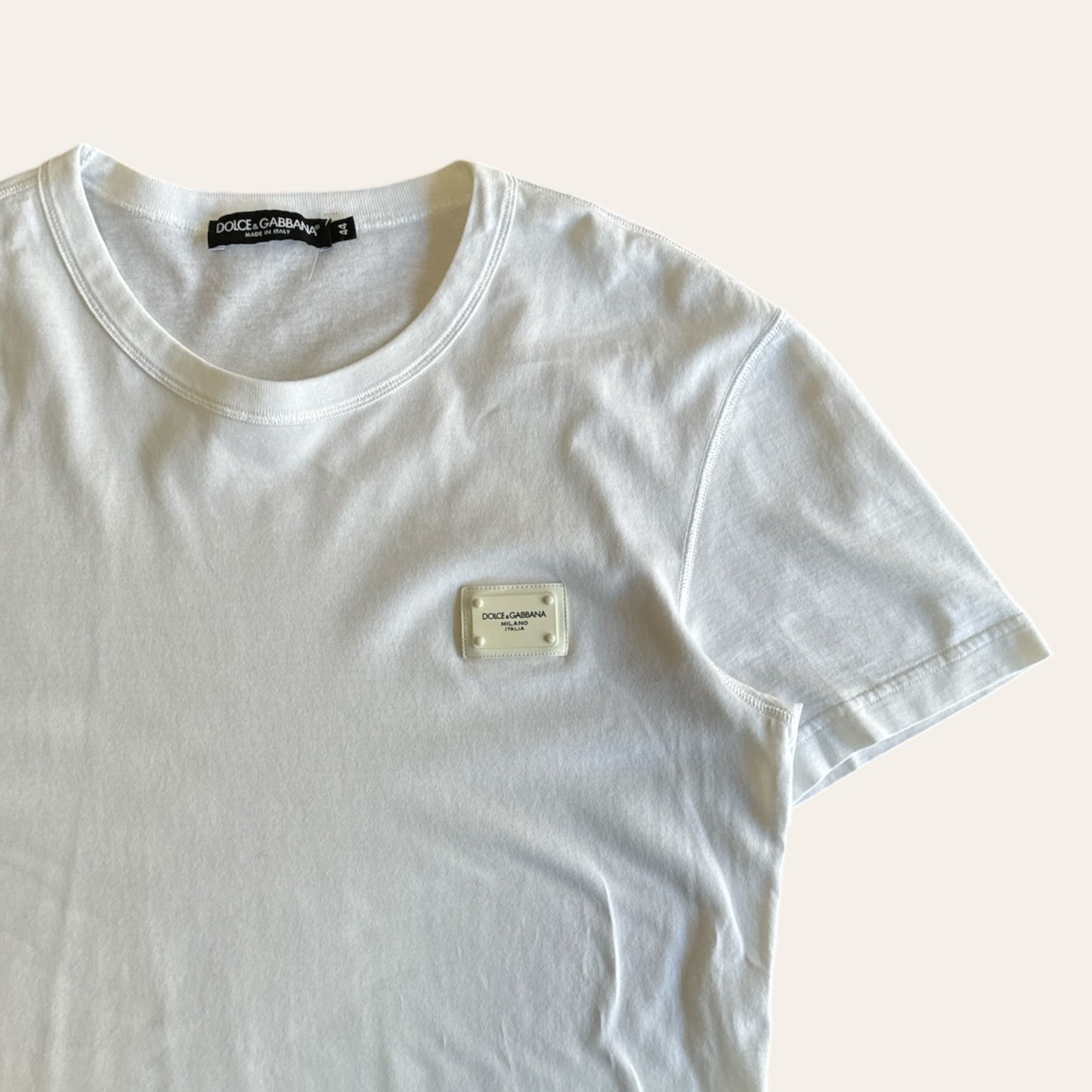 Dolce & Gabbana Tee White Size S