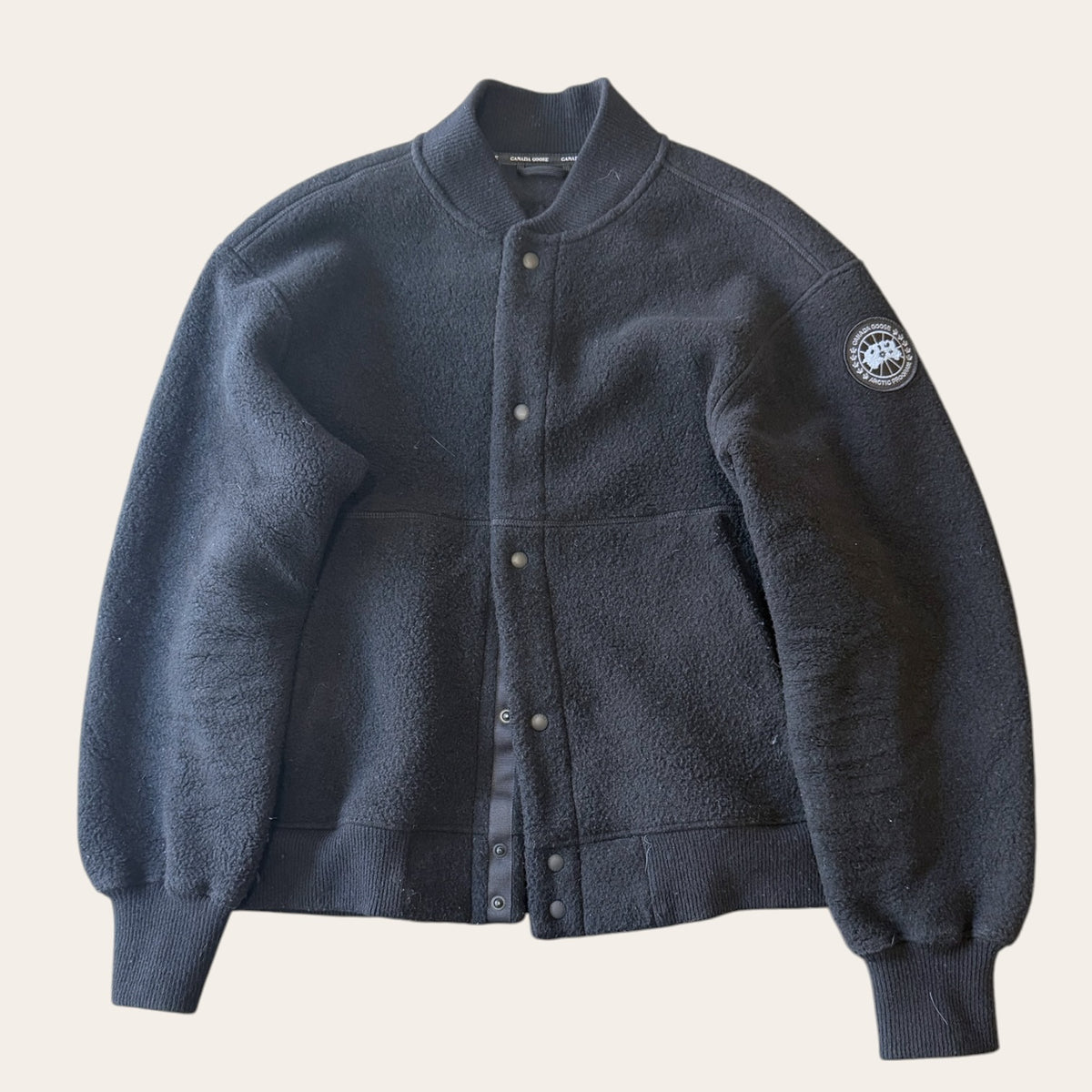 Canada Goose Fleece Bomber Jacket Size L